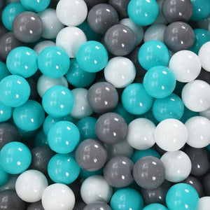 vidaXL Play Tunnel with 250 Balls Multicolour 245 cm Polyester