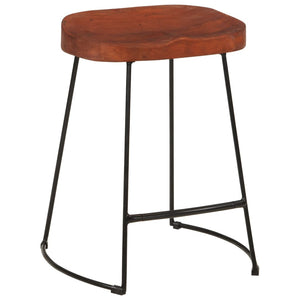 vidaXL Gavin Bar Stools 2 pcs. 45x38x53 cm Solid Mango Wood