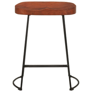 vidaXL Gavin Bar Stools 2 pcs. 45x38x53 cm Solid Mango Wood