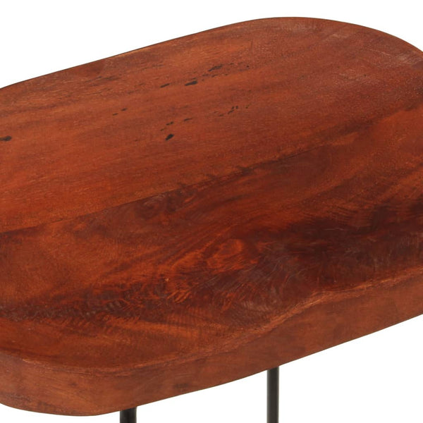 vidaXL Gavin Bar Stools 2 pcs. 45x38x53 cm Solid Mango Wood