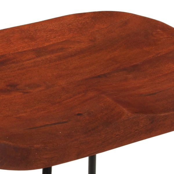 vidaXL Gavin Bar Stools 2 pcs. 50x40x78 cm Solid Mango Wood