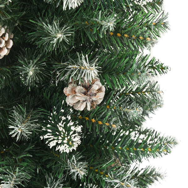 Schlanker künstlicher Weihnachtsbaum 210 cm