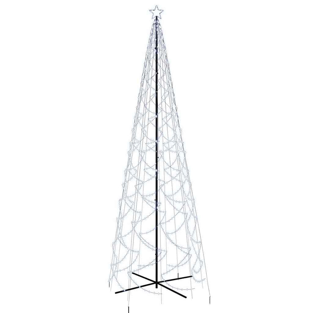 LED Weihnachtsbaum Kegel Kaltweiß 500cm