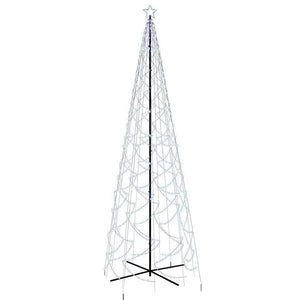 LED Weihnachtsbaum Kegel Kaltweiß 500cm