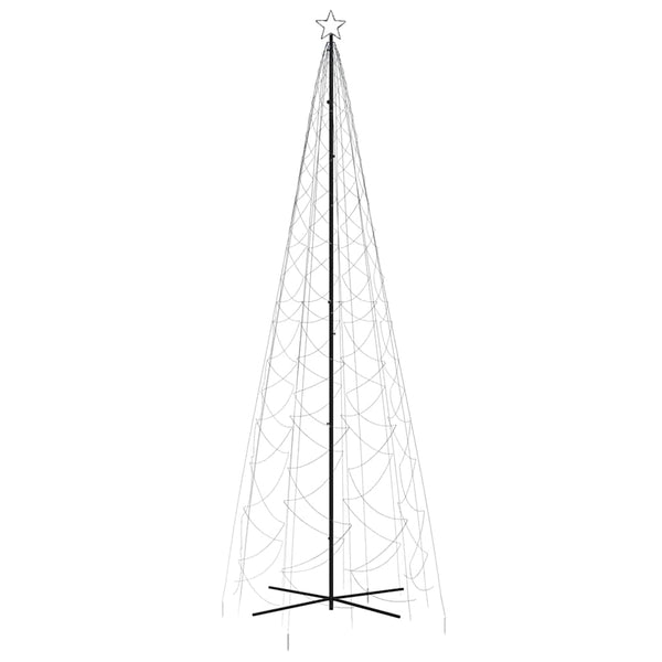 LED Weihnachtsbaum Kegel Kaltweiß 500cm