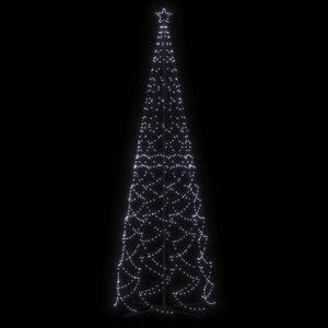 LED Weihnachtsbaum Kegel Kaltweiß 500cm