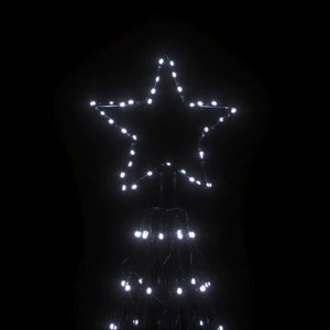 LED Weihnachtsbaum Kegel Kaltweiß 500cm