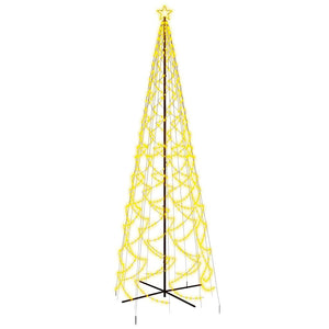 LED Weihnachtsbaum Kegel Warmweiß 500cm
