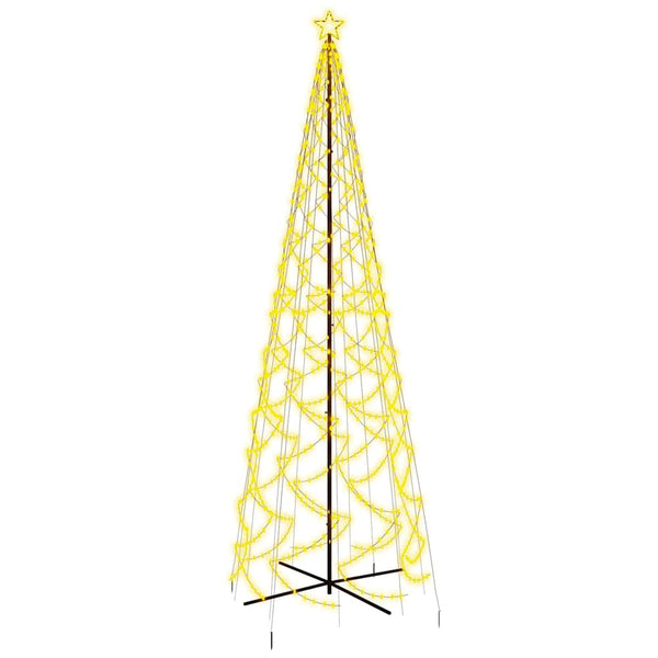 LED Weihnachtsbaum Kegel Warmweiß 500cm