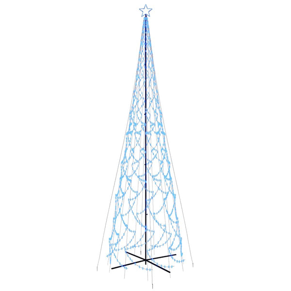 LED Weihnachtsbaum Kegel Blau 230x800cm