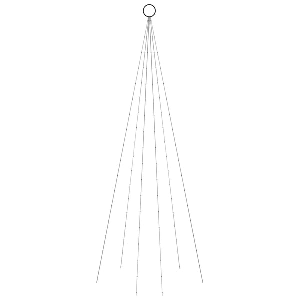 LED Weihnachtsbaum für Fahnenmast, 180cm