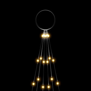 LED Weihnachtsbaum für Fahnenmast, 180cm