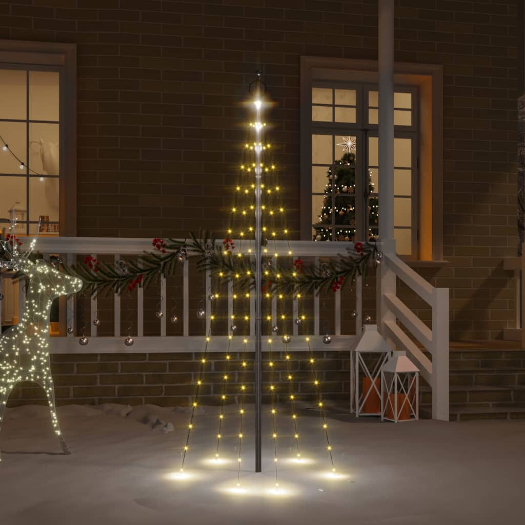 LED Weihnachtsbaum für Fahnenmast, 180cm
