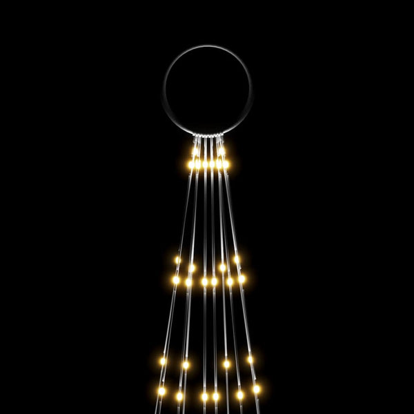 LED Weihnachtsbaum für Fahnenmast 300 cm
