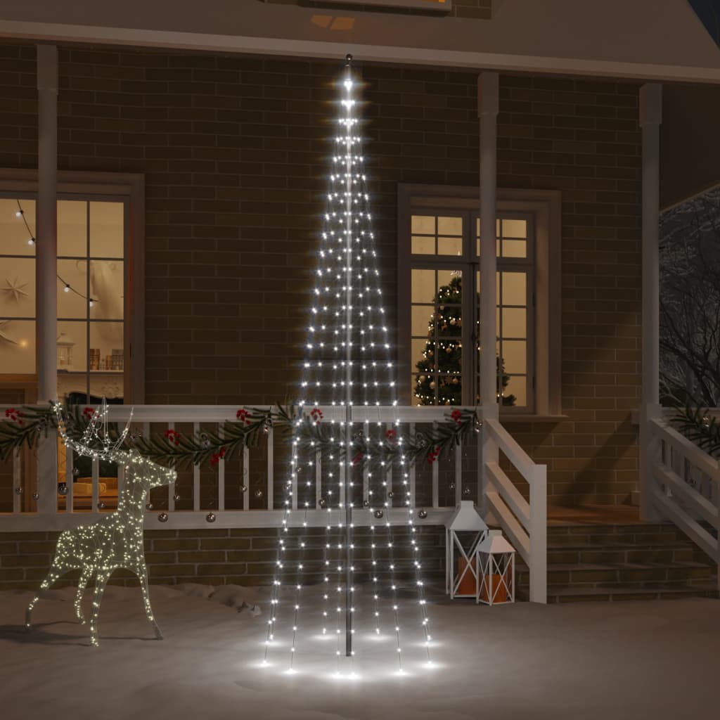 LED Weihnachtsbaum für Fahnenmast 300cm