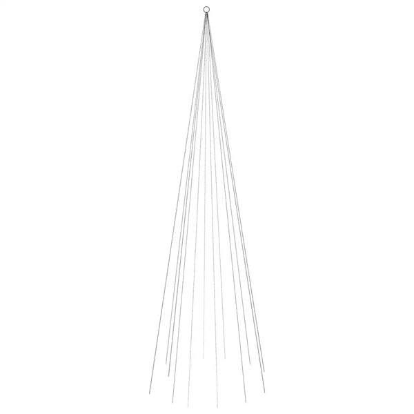 LED Weihnachtsbaum für Fahnenmast 500cm