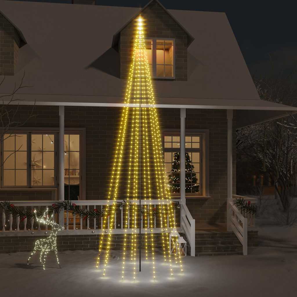 LED Weihnachtsbaum für Fahnenmast 500cm