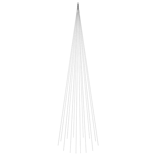 LED Weihnachtsbaum für Fahnenmast, 800cm