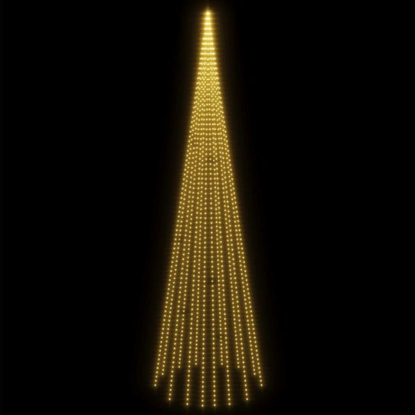 LED Weihnachtsbaum für Fahnenmast, 800cm