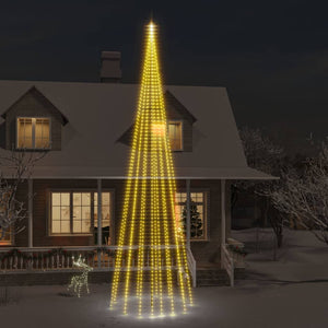 LED Weihnachtsbaum für Fahnenmast, 800cm