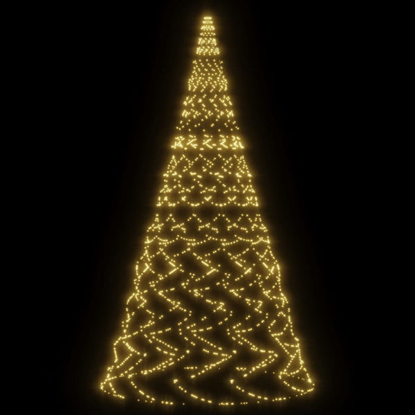 LED Weihnachtsbaum für Fahnenmast 800cm
