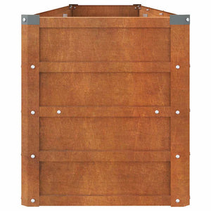vidaXL Rusted Raised Garden Bed 240x40x45 cm Corten Steel