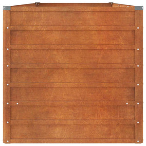 vidaXL Raised Garden Bed Rusty 240x80x77 cm Corten Steel