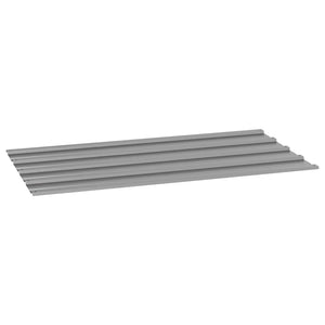 vidaXL Roofing Panels 12 pcs. Rusty 80x44 cm Corten Steel