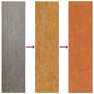 vidaXL Roofing Panels 12 pcs. Rusty 80x44 cm Corten Steel