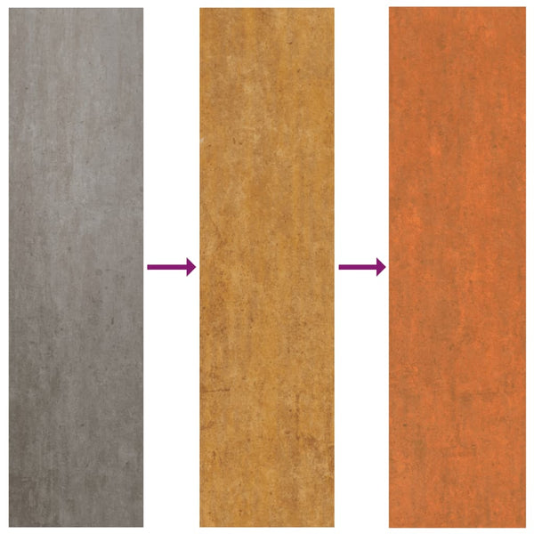vidaXL Roofing Sheets 12 pcs. Rusty 100x44 cm Corten Steel