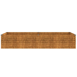 vidaXL Garden Raised Bed 194 x 50 x 36 cm Corten Steel