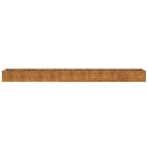 vidaXL Garden Raised Bed 482 x 50 x 36 cm Corten Steel