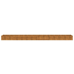 vidaXL Garden Raised Bed 580 x 50 x 36 cm Corten Steel