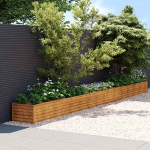 vidaXL Garden Raised Bed 580 x 50 x 36 cm Corten Steel