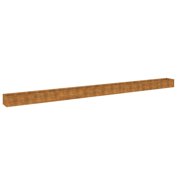 vidaXL Raised Garden Bed 770x50x36 cm Corten Steel