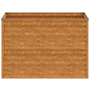 vidaXL Raised Garden Bed 100 x 50 x 69 cm Corten Steel
