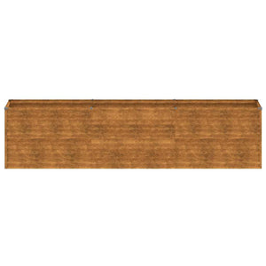 vidaXL Garden Raised Bed 291 x 50 x 69 cm Corten Steel