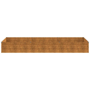 vidaXL Raised Garden Bed 291x100x36 cm Corten Steel