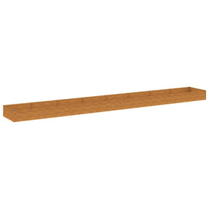 vidaXL Raised Garden Bed 770x100x36 cm Corten Steel