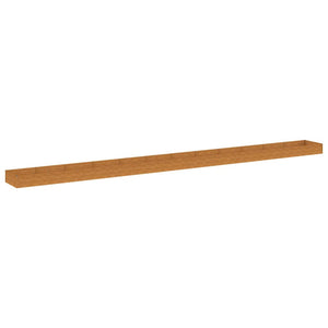 vidaXL Raised Garden Bed 1150x100x36 cm Corten Steel