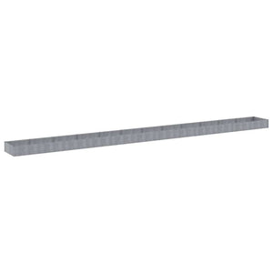 vidaXL Raised Garden Bed 1150x100x36 cm Corten Steel