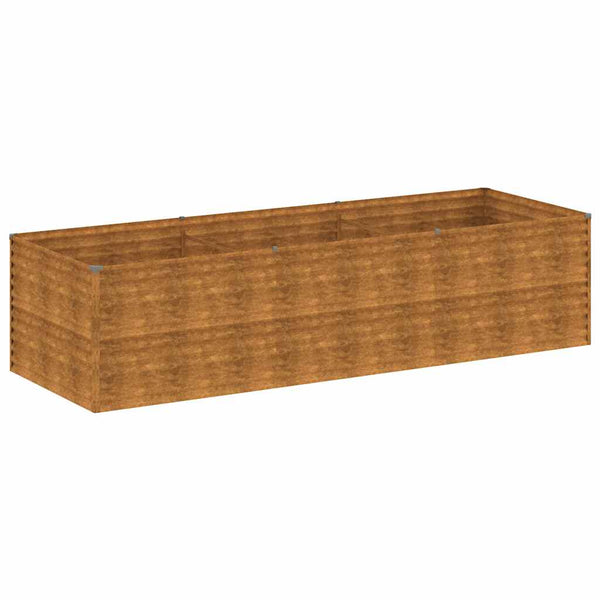 vidaXL Raised Garden Bed 290x100x69 cm Corten Steel