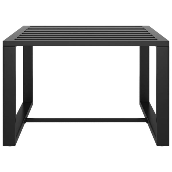 vidaXL 3-Piece Garden Lounge Set with Cushions Aluminum Anthracite