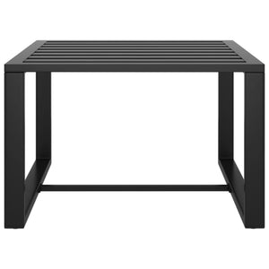vidaXL 5-piece Garden Lounge Set with Cushions Aluminum Anthracite