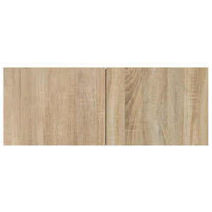 vidaXL TV Cabinets 2 pcs. Sonoma Oak 80x30x30 cm Engineered Wood