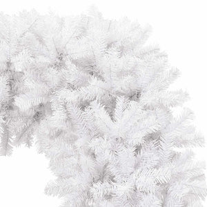 vidaXL Christmas Garland White 240 cm