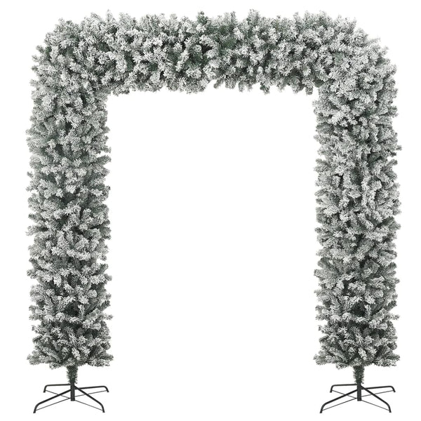 vidaXL Snowy Christmas Garland 240 cm