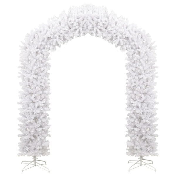 vidaXL Christmas Garland White 270 cm