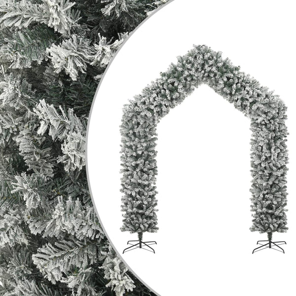 vidaXL Snowy Christmas Garland 270 cm