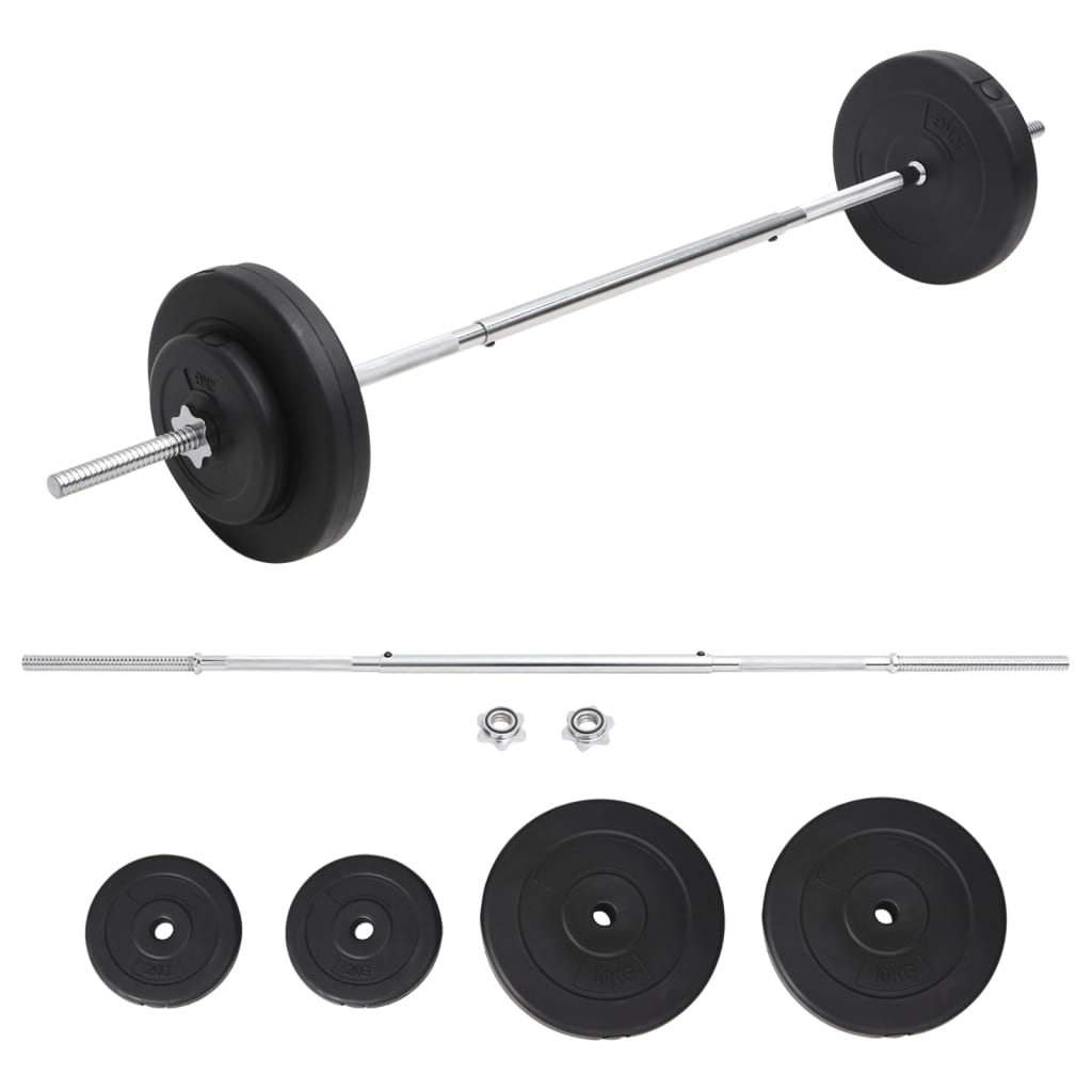 30 kg Langhantel Set